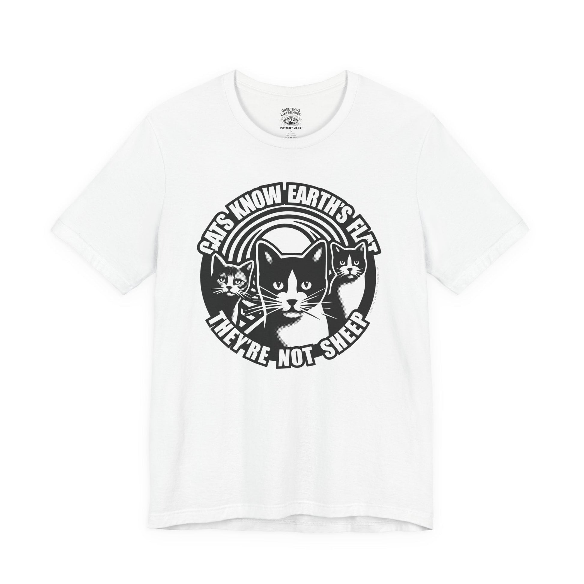 T-Shirt | Cats Know | White