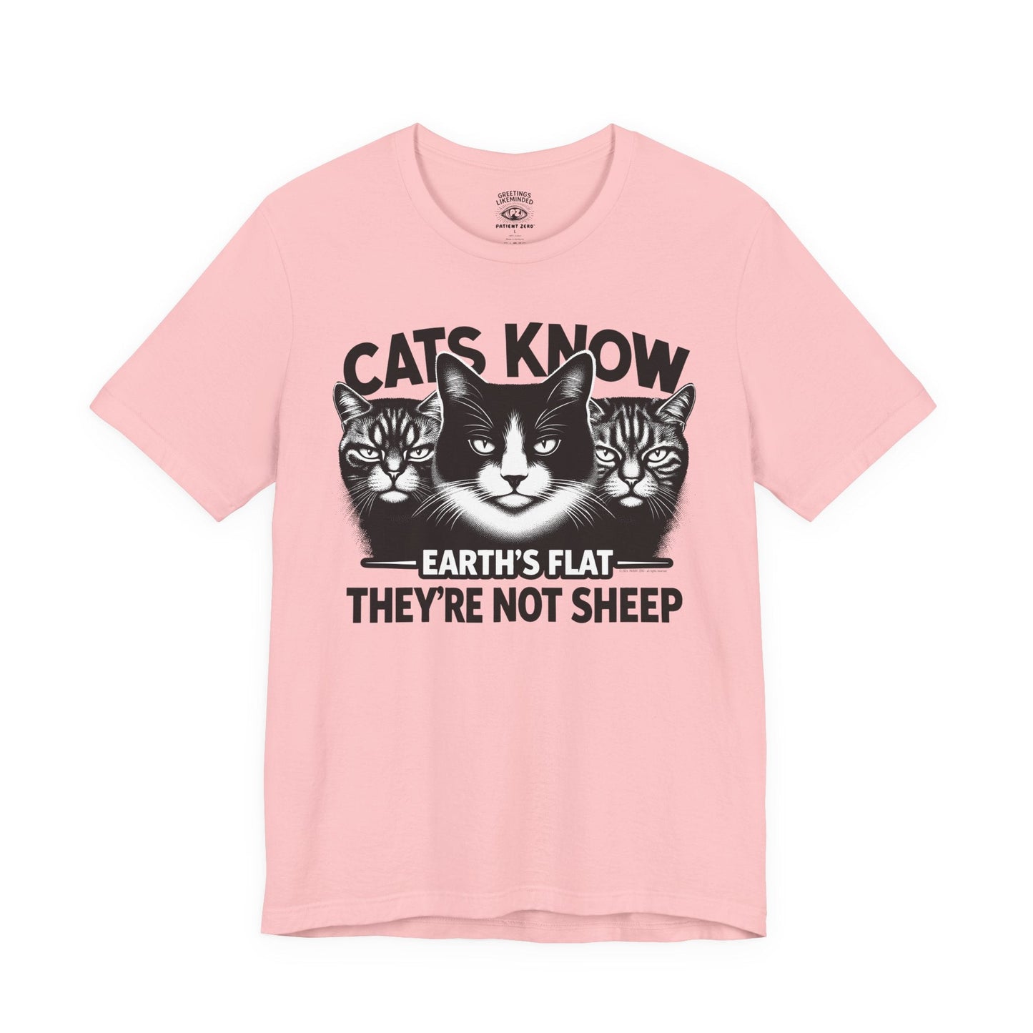 T-Shirt | Cats Know | Pink