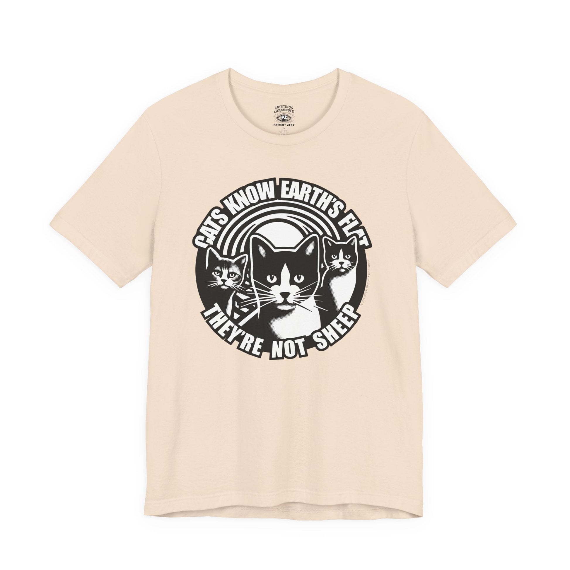 T-Shirt | Cats Know | Soft Cream