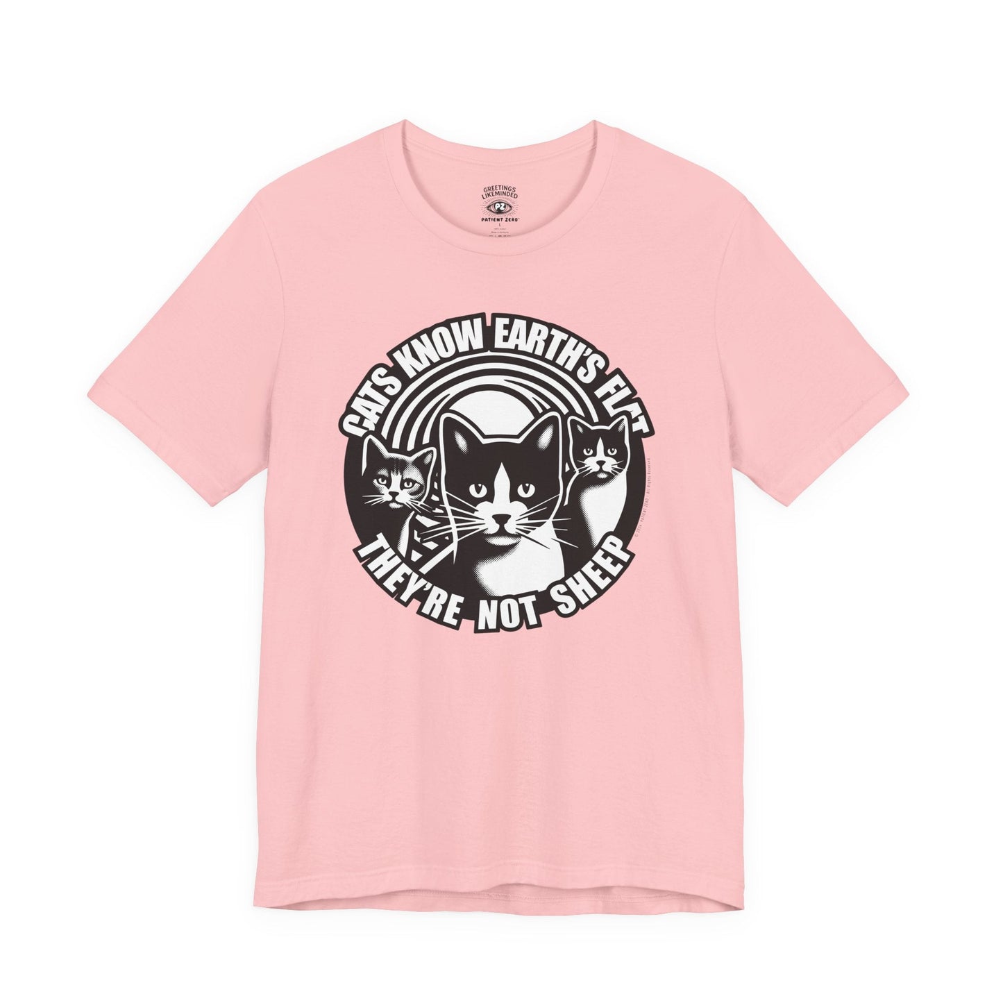 T-Shirt | Cats Know | Pink