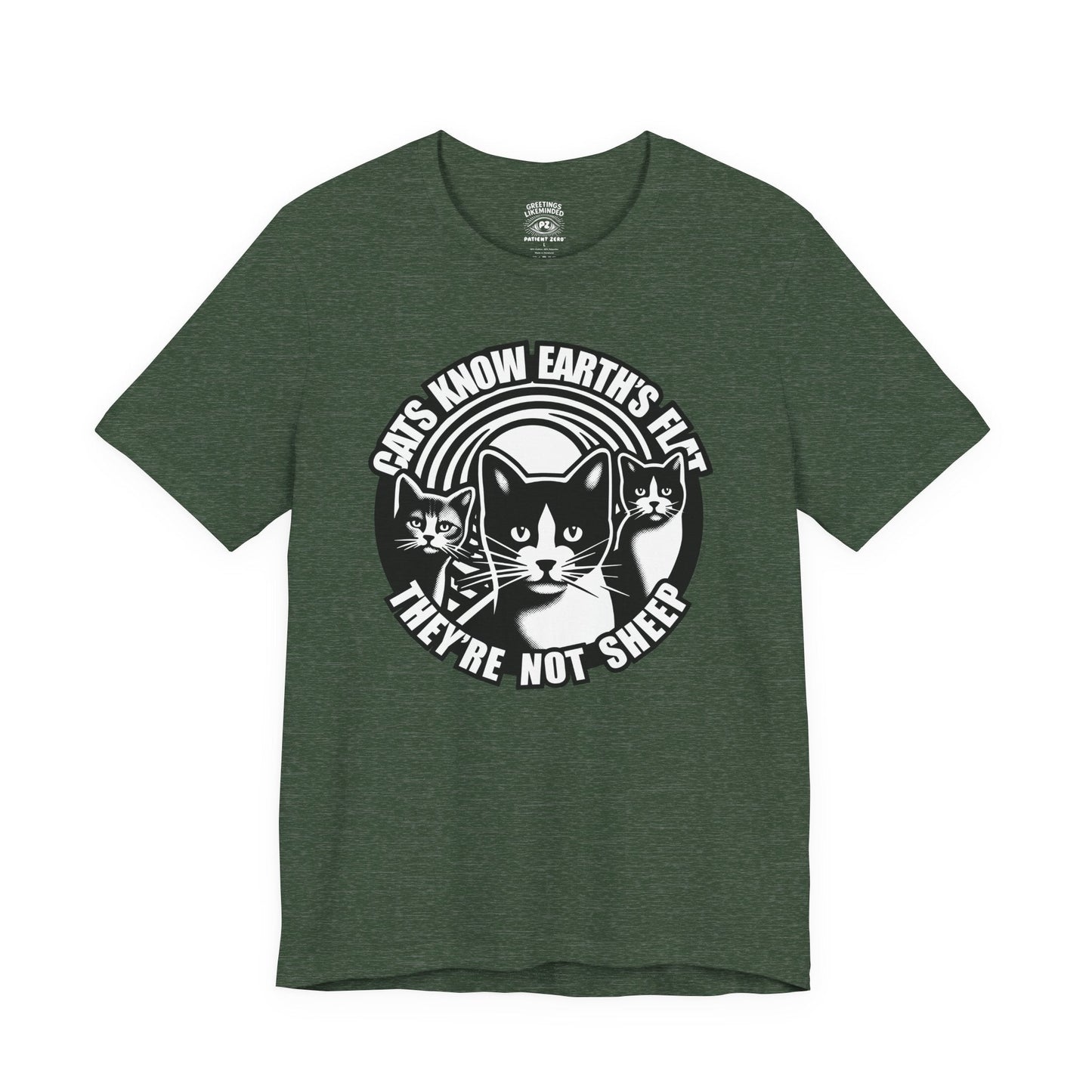 T-Shirt | Cats Know | Heather Forest