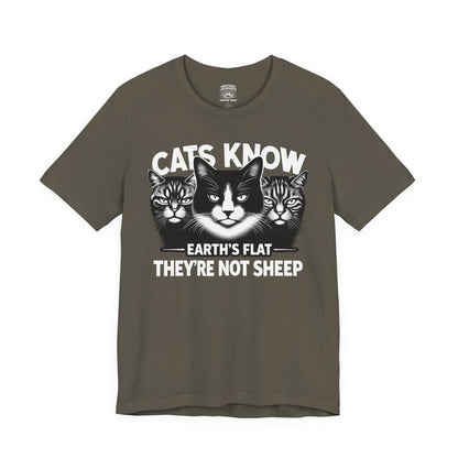 T-Shirt | Cats Know | Army