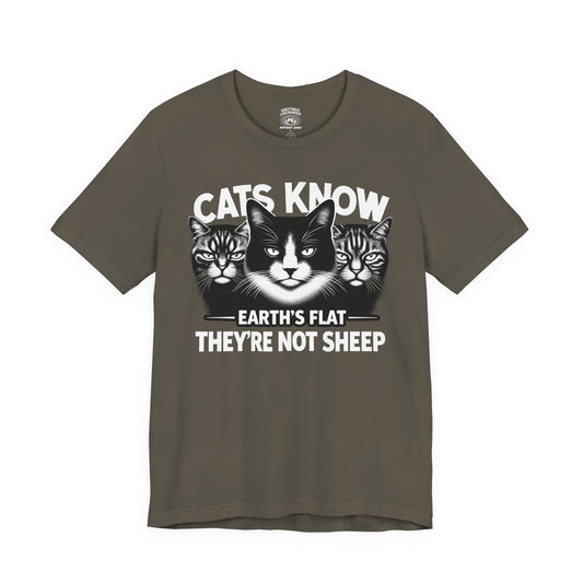 T-Shirt | Cats Know | Army