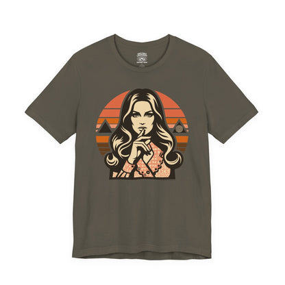 T-Shirt | Conspiracy Lady | Army