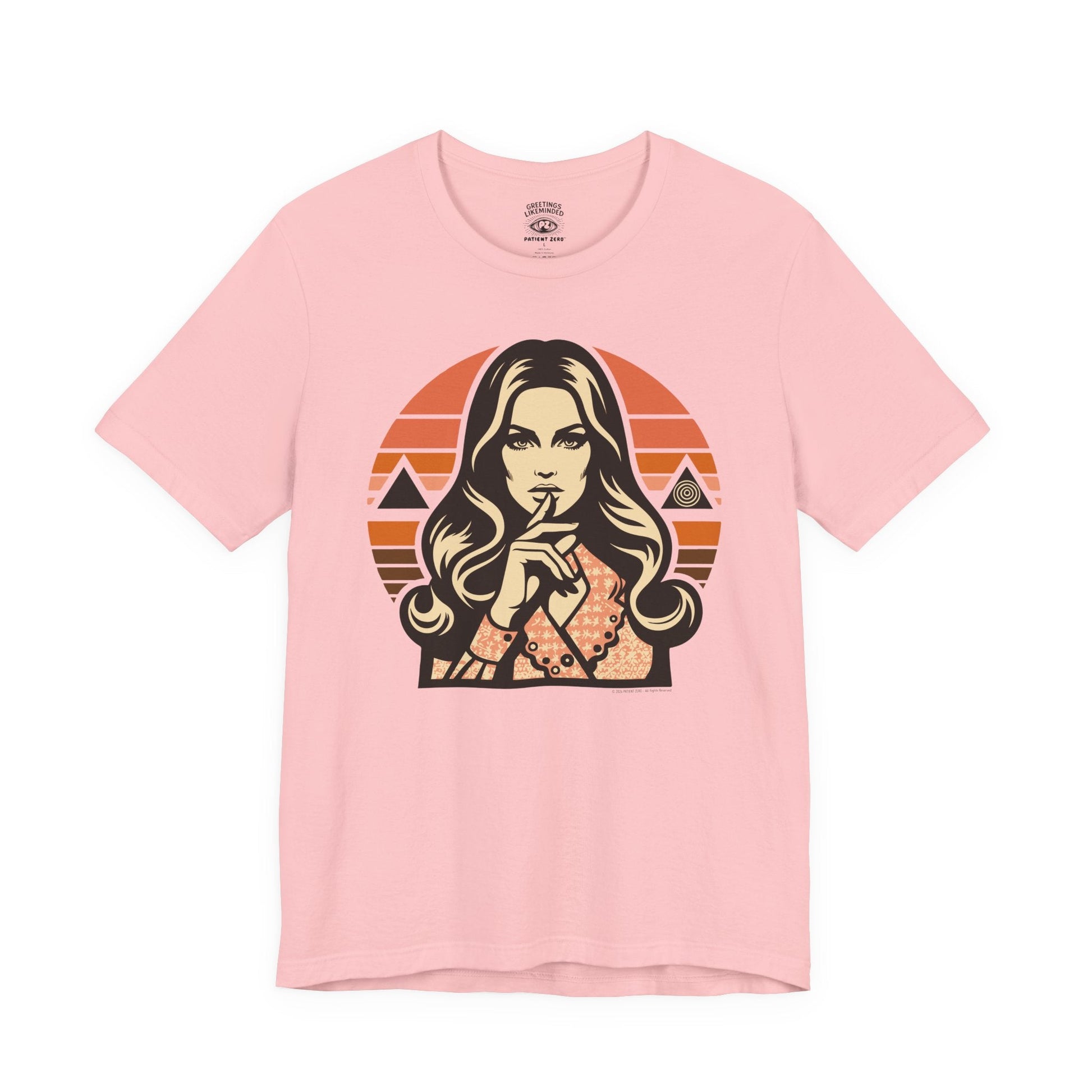 T-Shirt | Conspiracy Lady | Pink