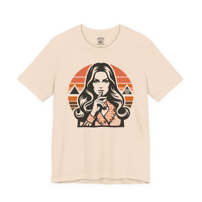 T-Shirt | Conspiracy Lady | Soft Cream