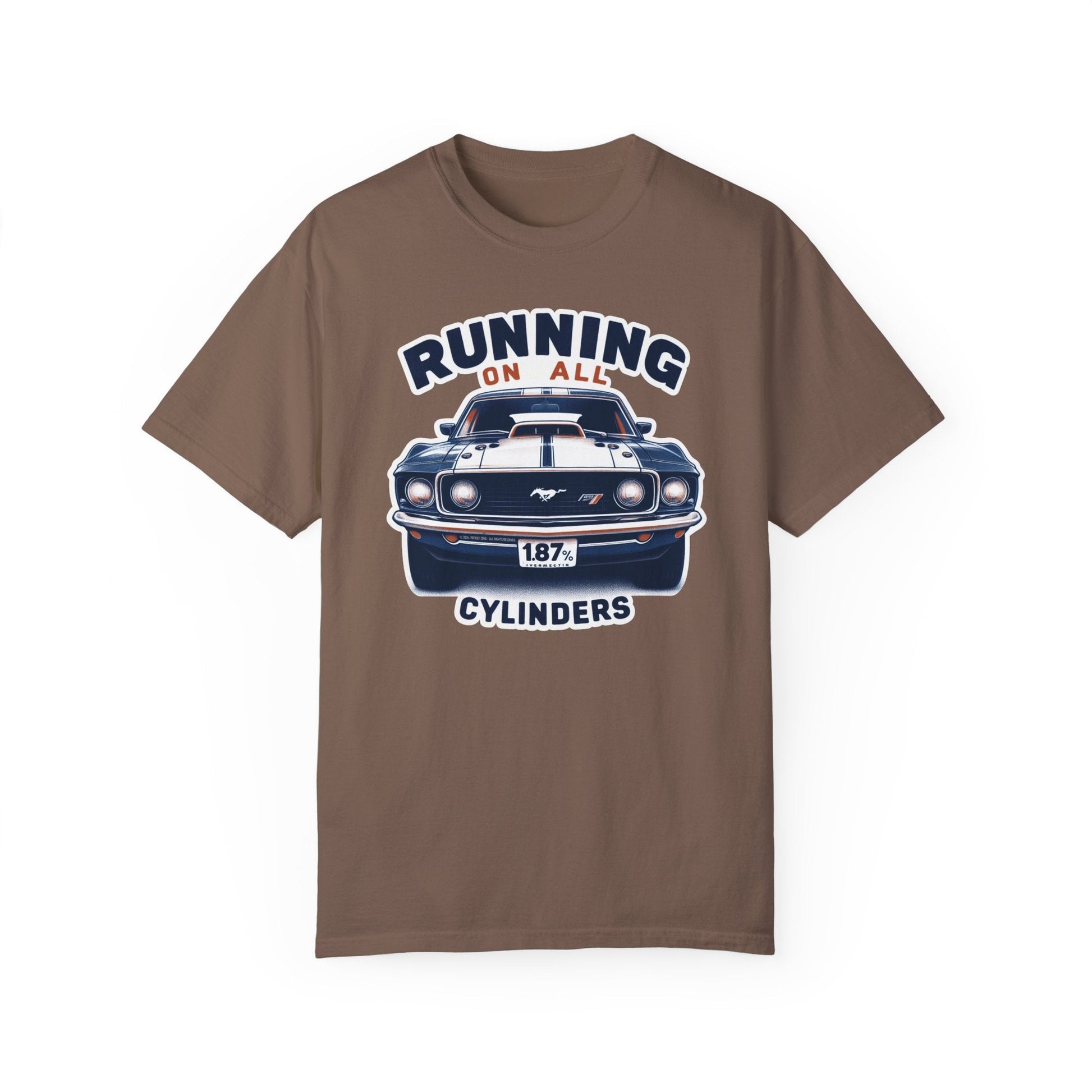 T-Shirt | All Cylinders | Espresso