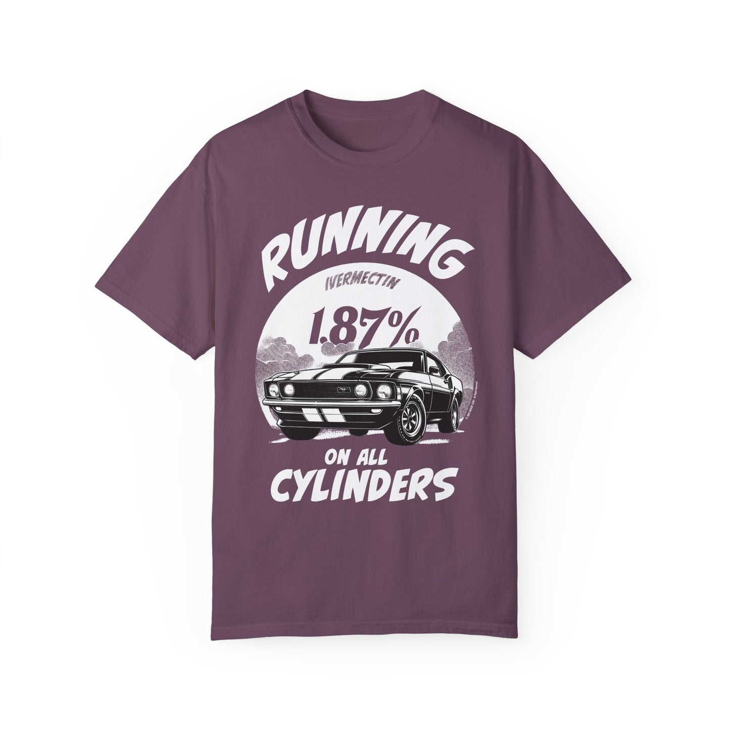 T-shirt | All Cylinders | Berry