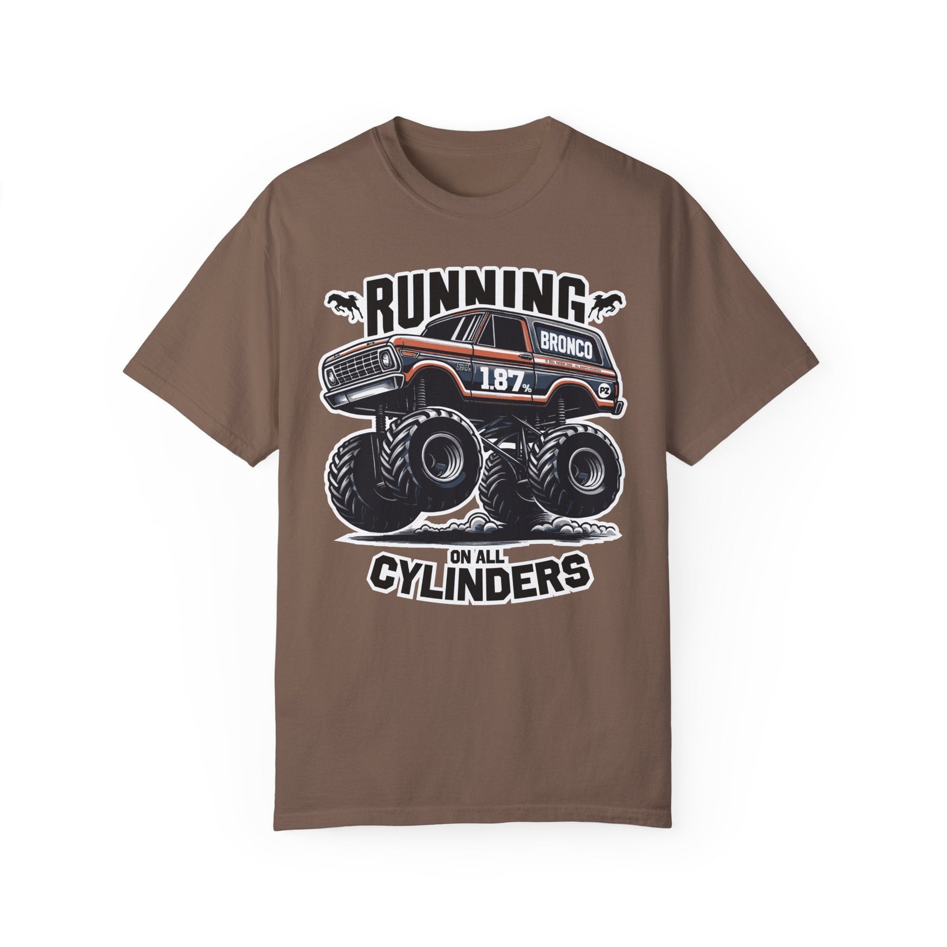 T-Shirt | All Cylinders | Espresso