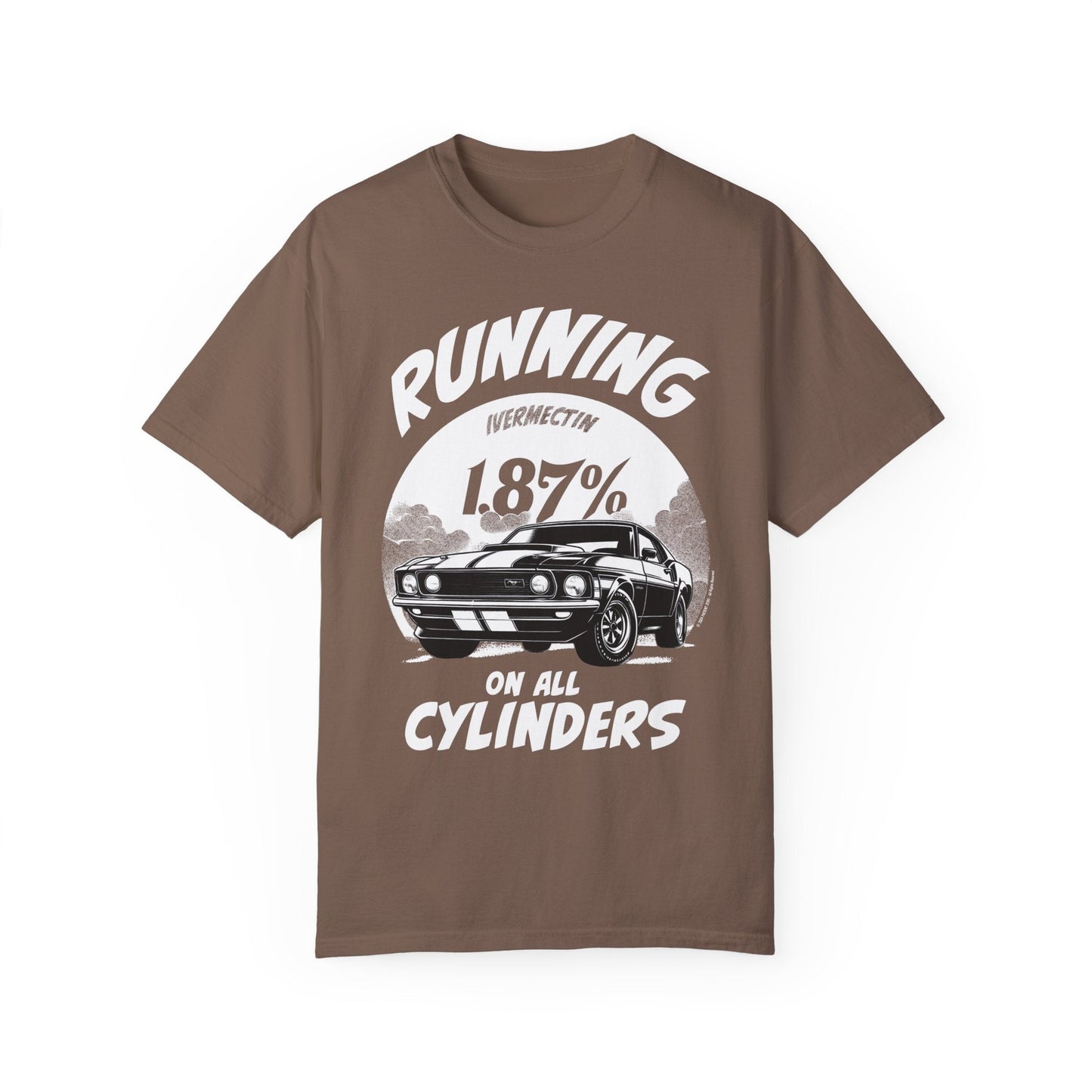 T-shirt | All Cylinders | Espresso