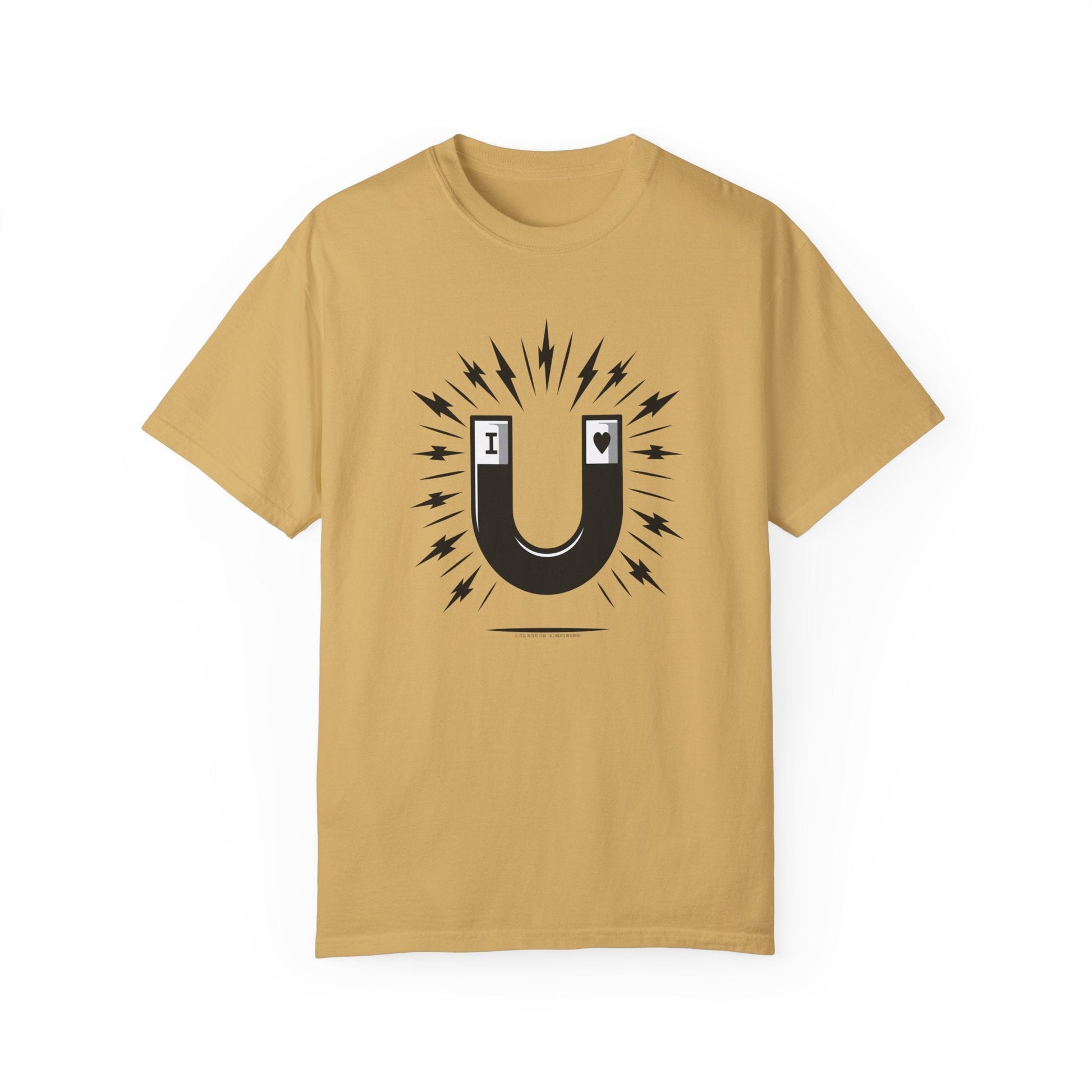 T-Shirt | I ♥ U | Mustard