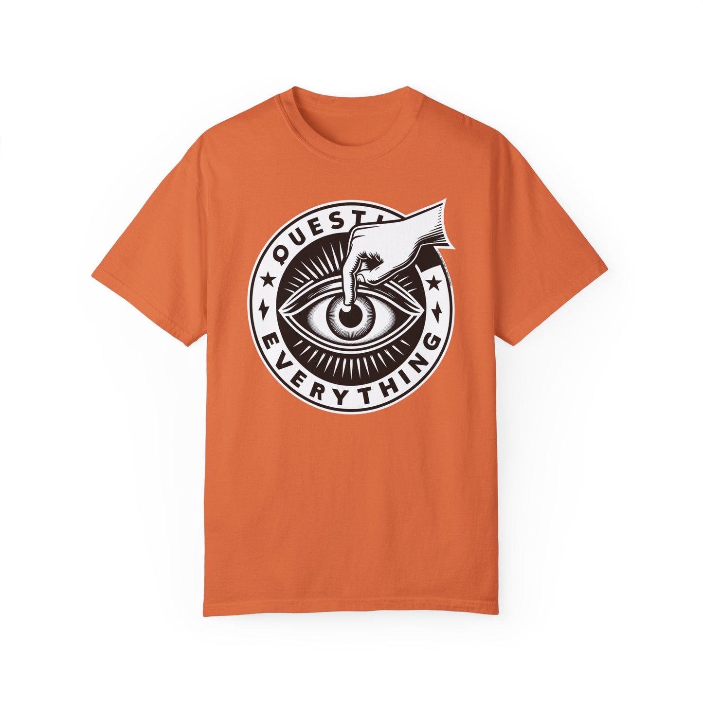 T-Shirt | Question Everything | Burnt Orange