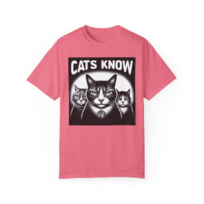 T-Shirt | Cats Know | Peony L