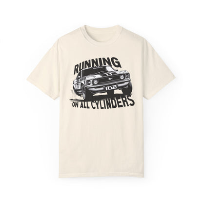 T-Shirt | All Cylinders | Ivory