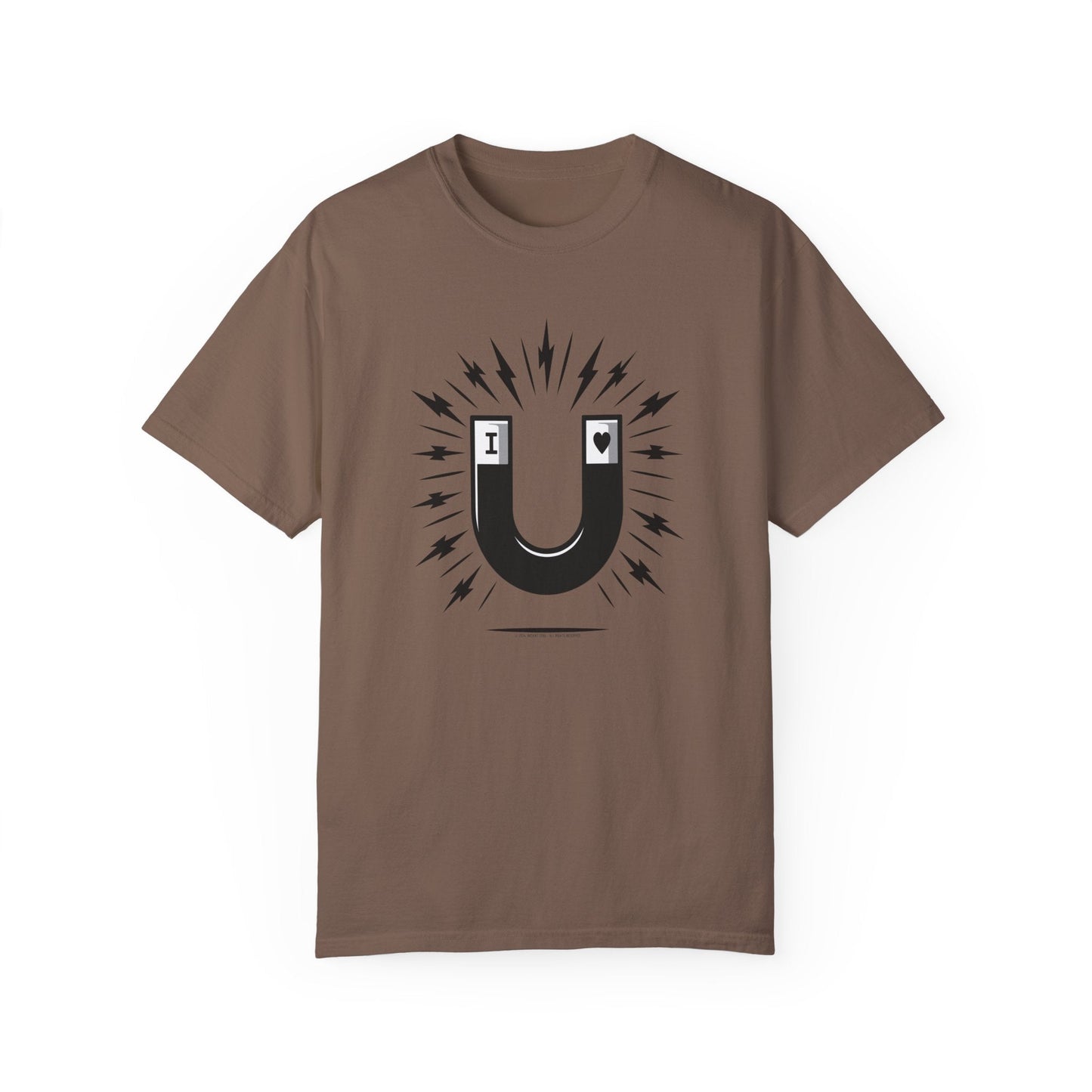 T-Shirt | I ♥ U | Espresso