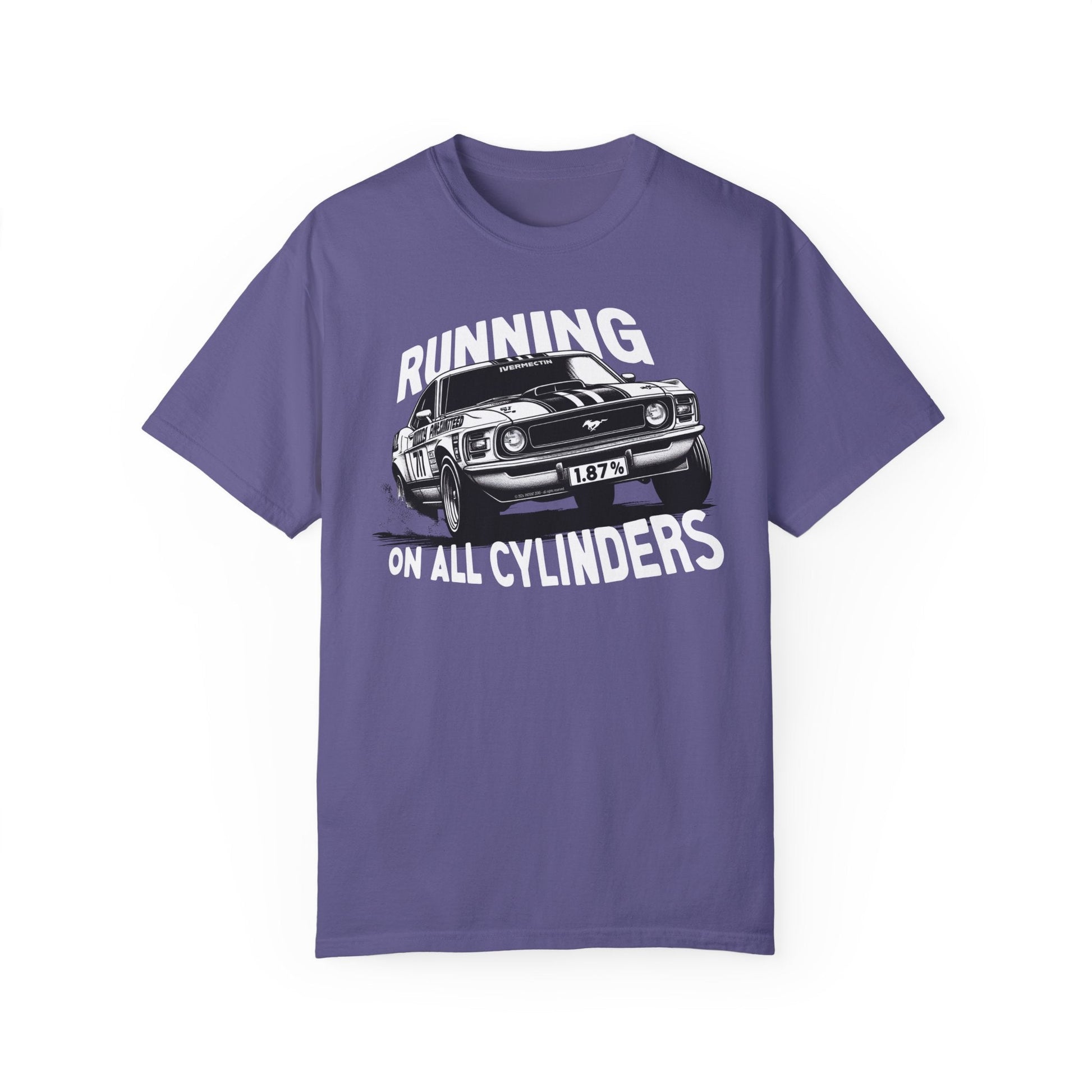 T-Shirt | All Cylinders | Grape