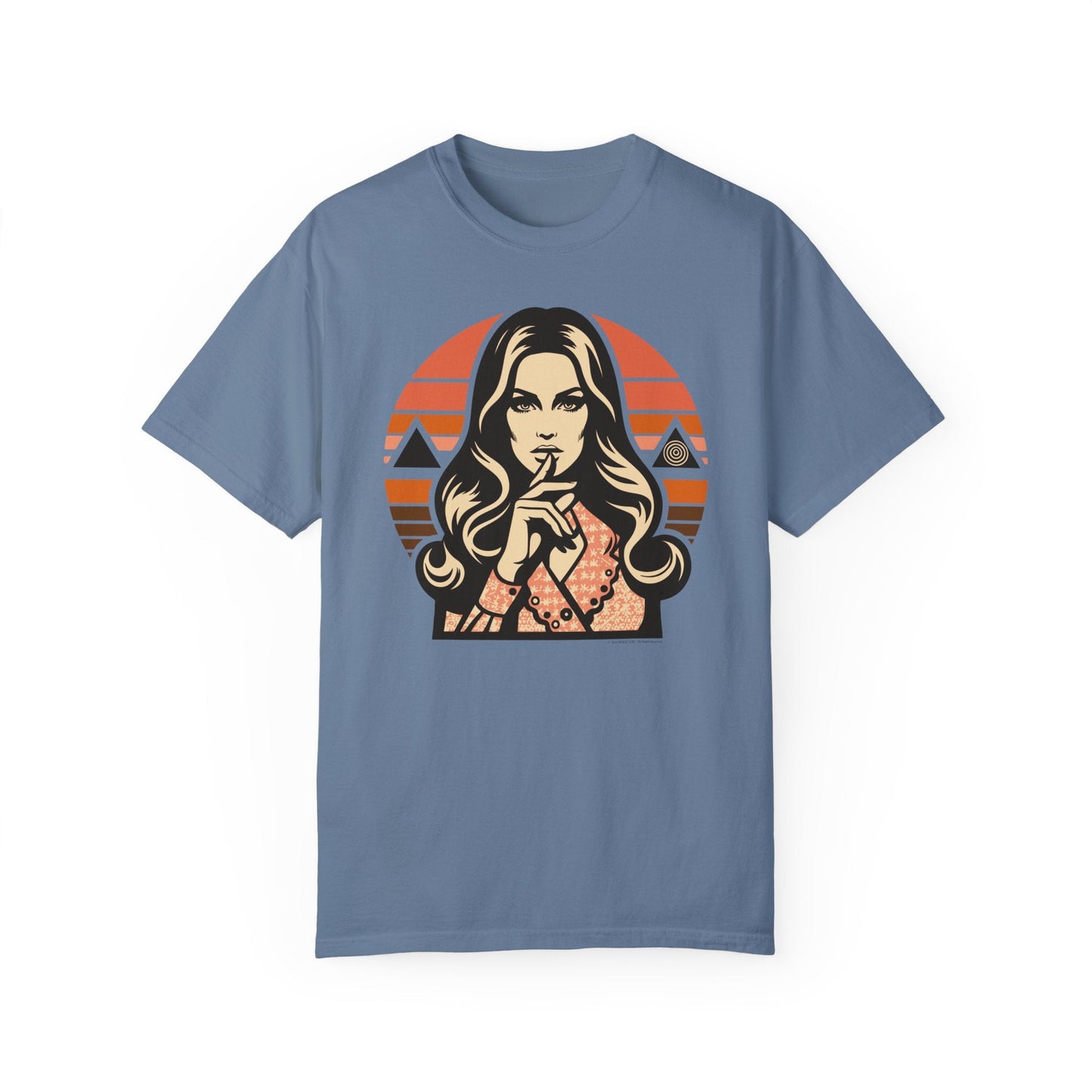 T-Shirt | Conspiracy Lady | Blue Jean