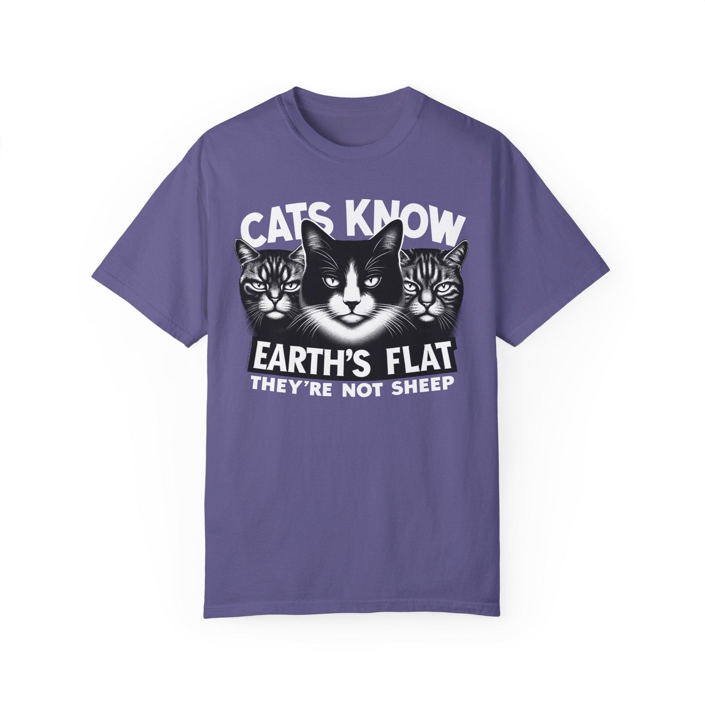 T-Shirt | Cats Know | Grape