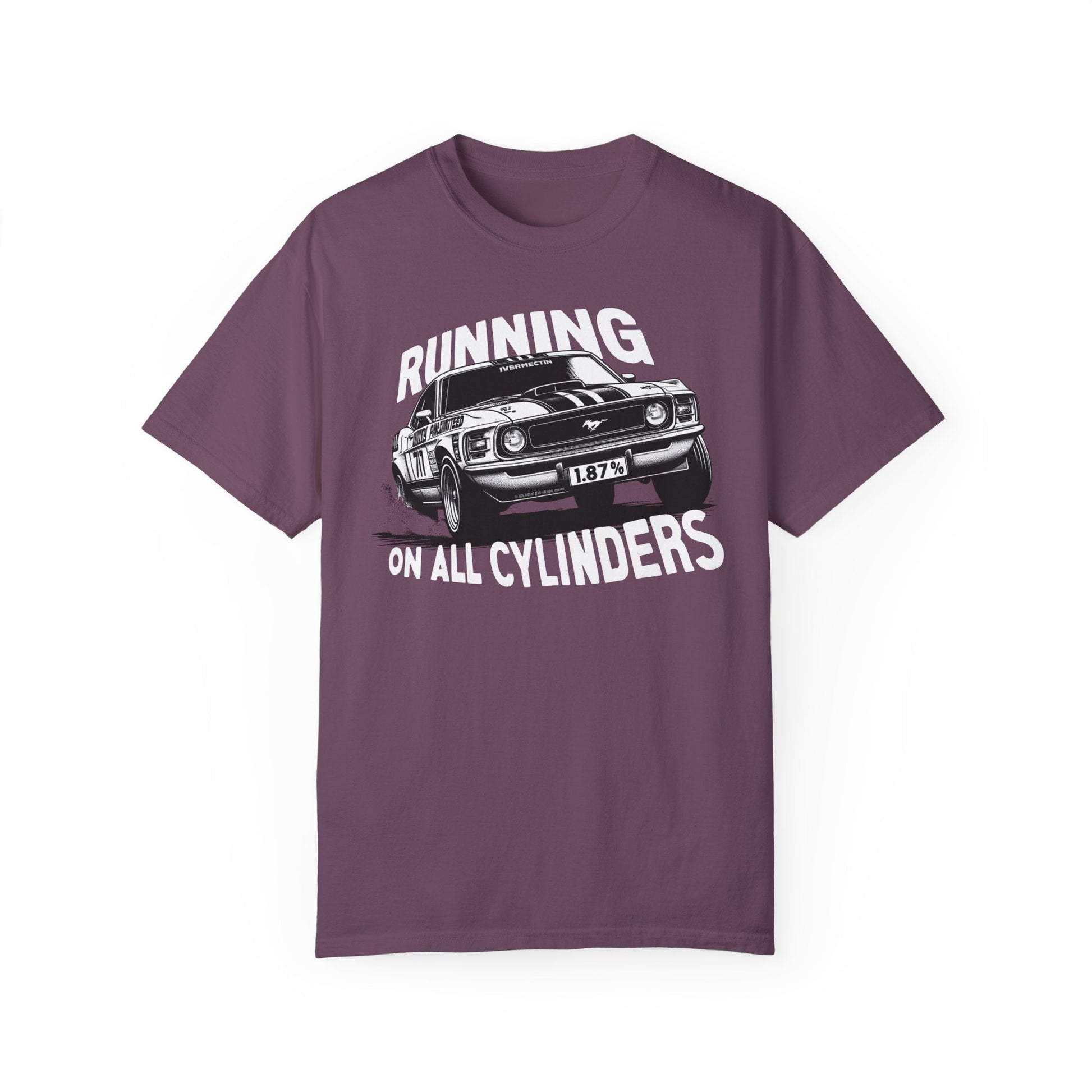 T-Shirt | All Cylinders | Berry