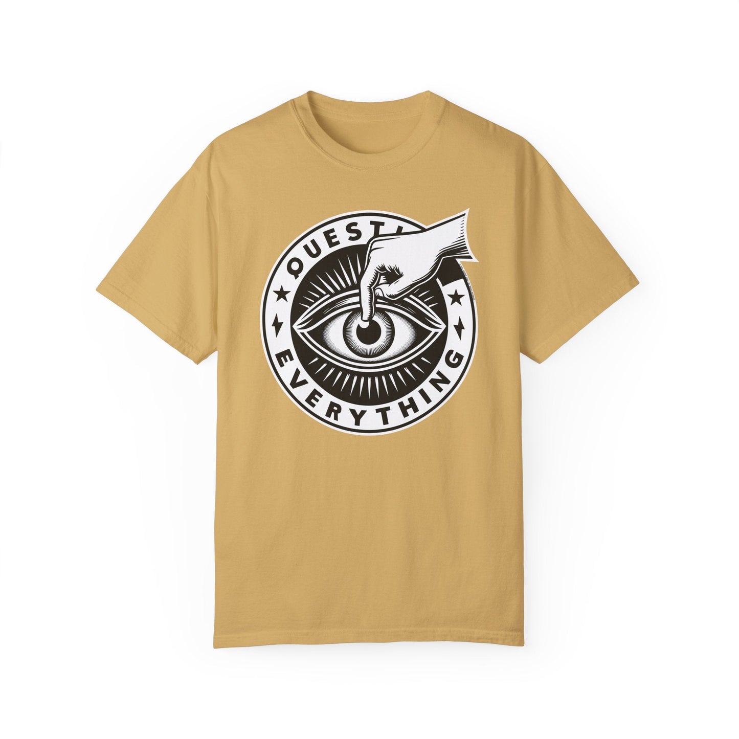 T-Shirt | Question Everything | Mustard