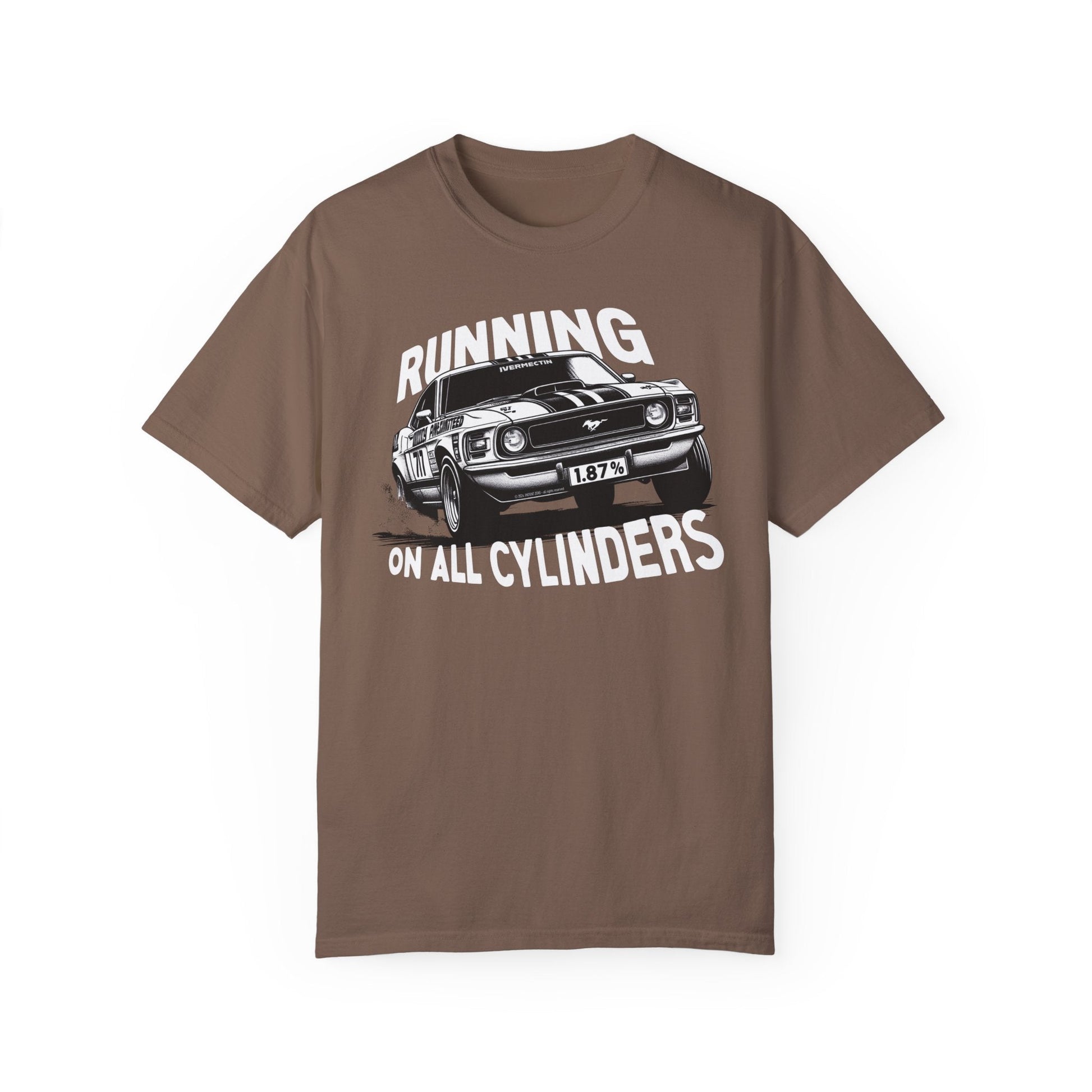 T-Shirt | All Cylinders | Espresso