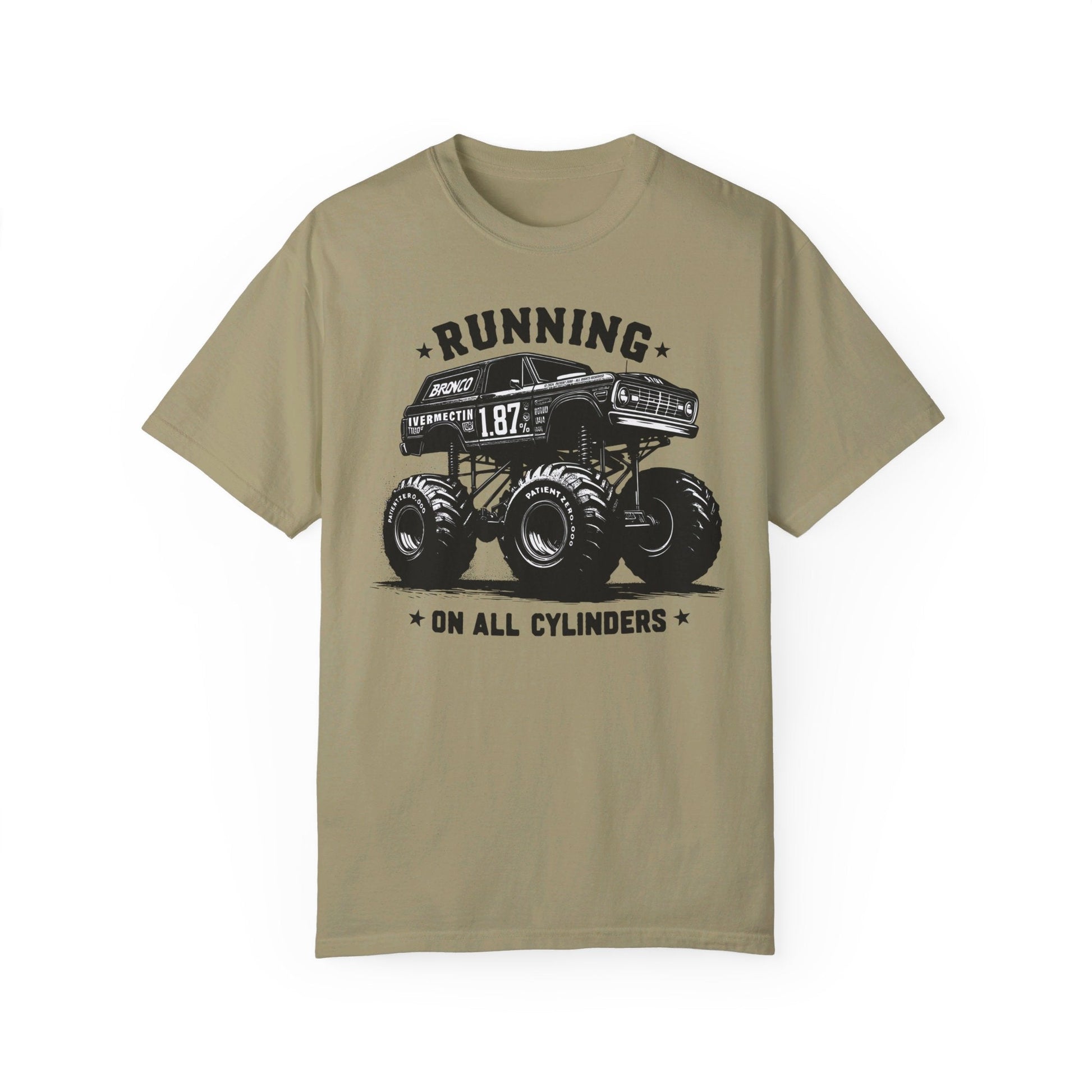 T-Shirt | All Cylinders | Khaki