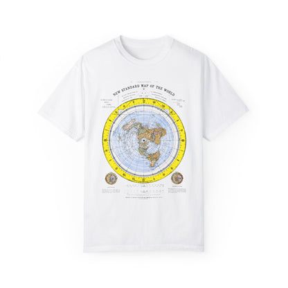 T-Shirt | Gleason's Map | White