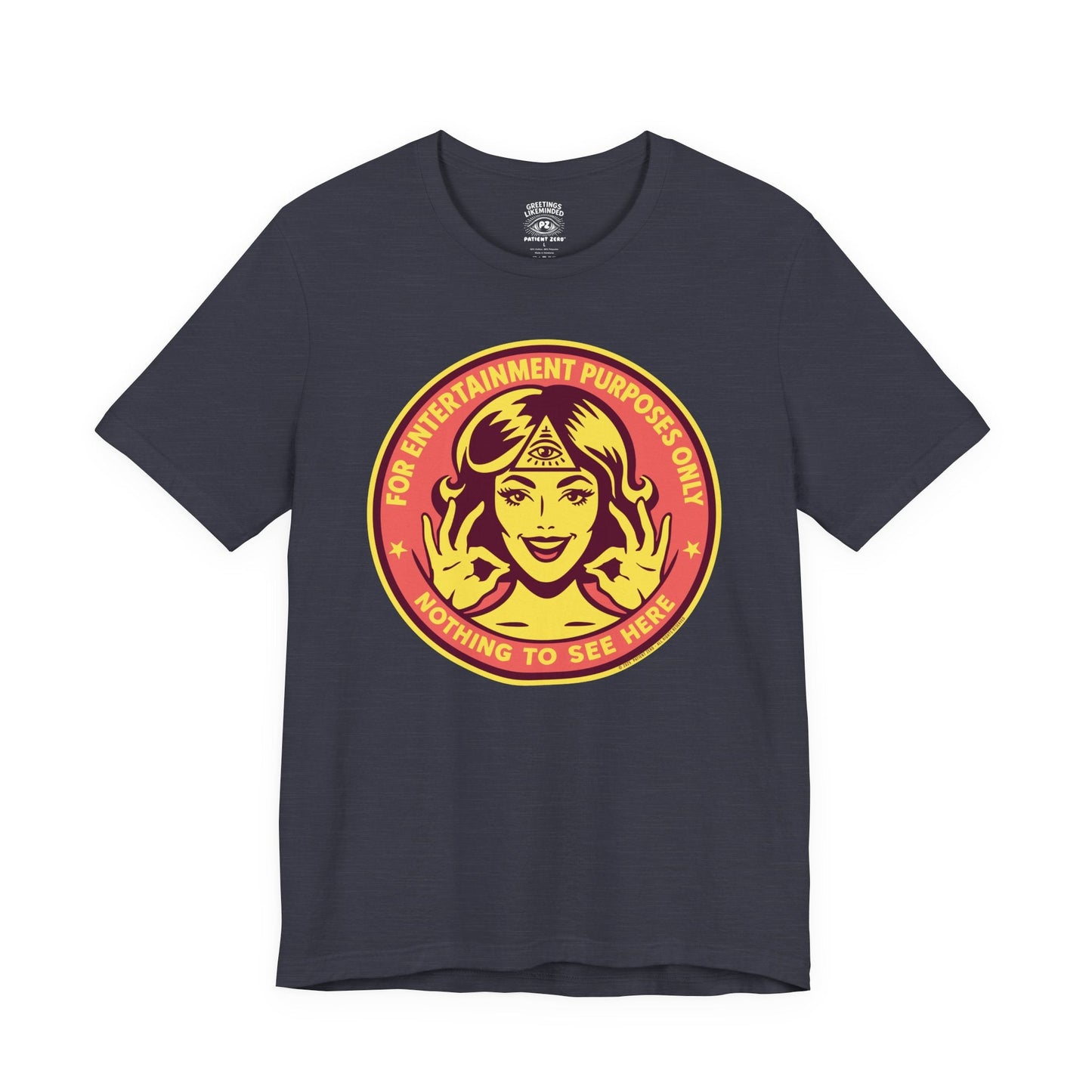 T-Shirt | Entertainment | Heather Midnight Navy