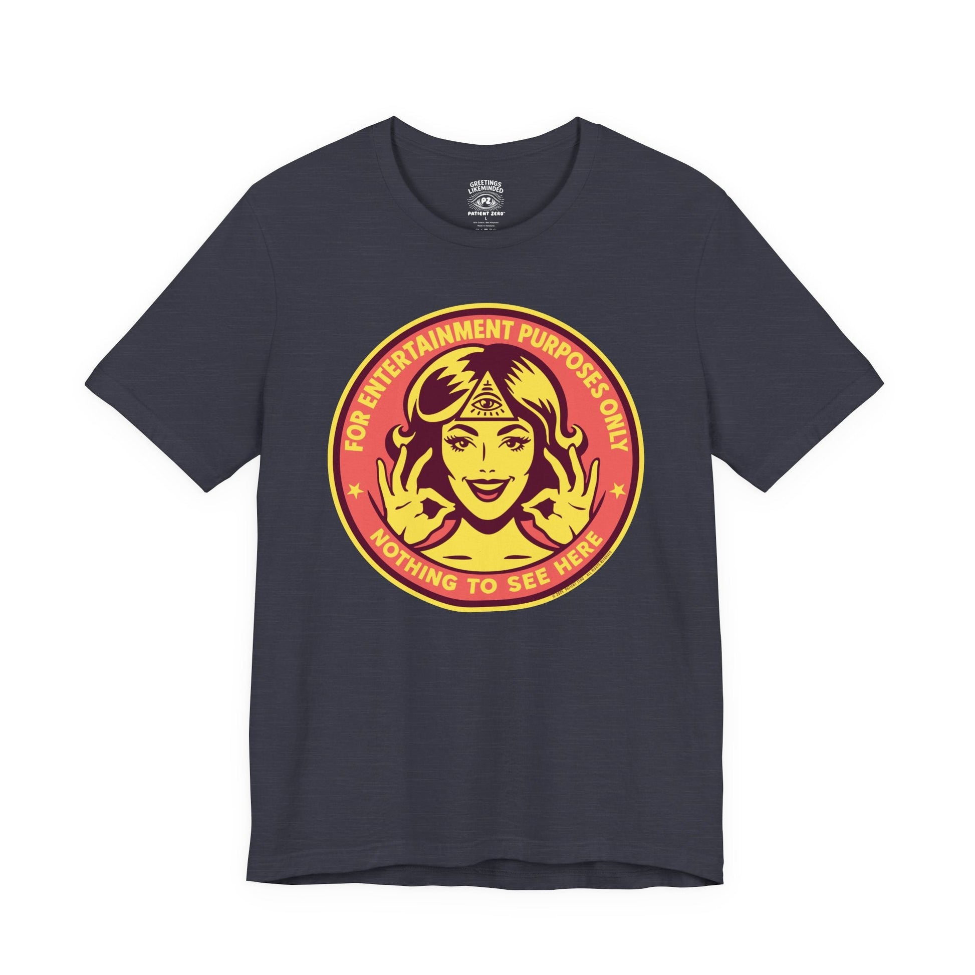 T-Shirt | Entertainment | Heather Midnight Navy