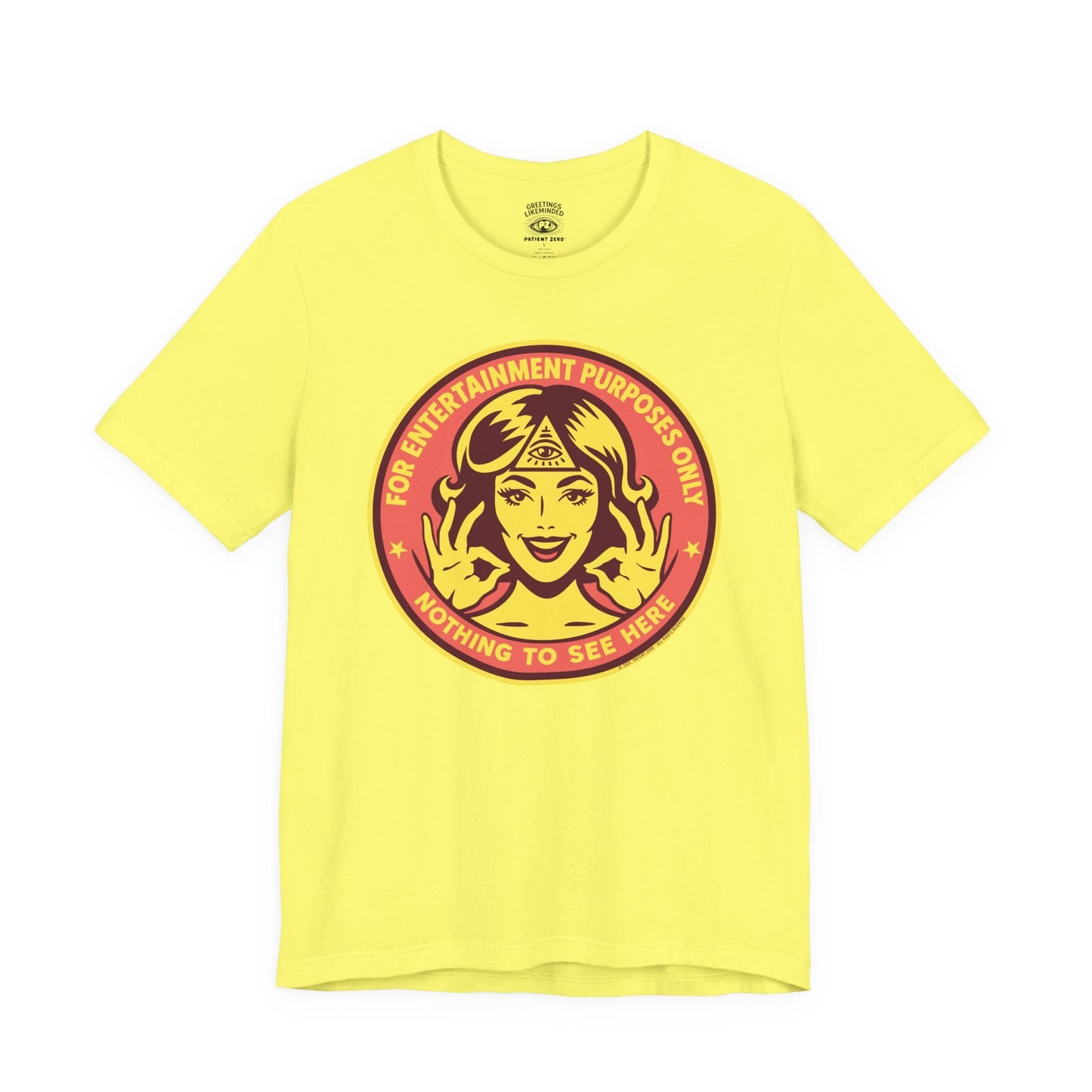 T-Shirt | Entertainment | Yellow