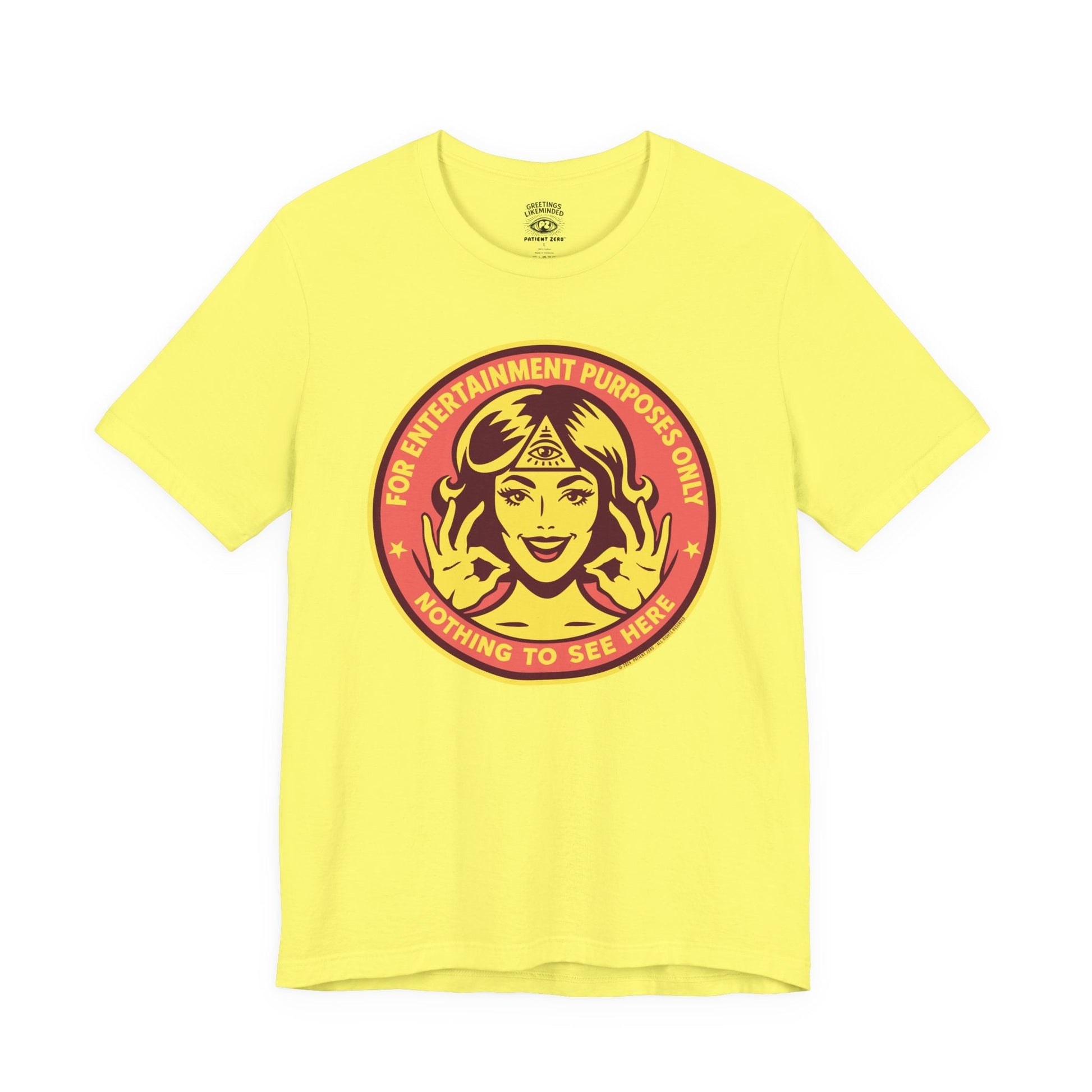 T-Shirt | Entertainment | Yellow
