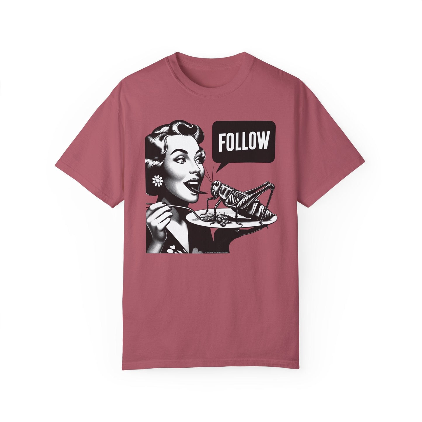 T-Shirt | Follow | Crimson