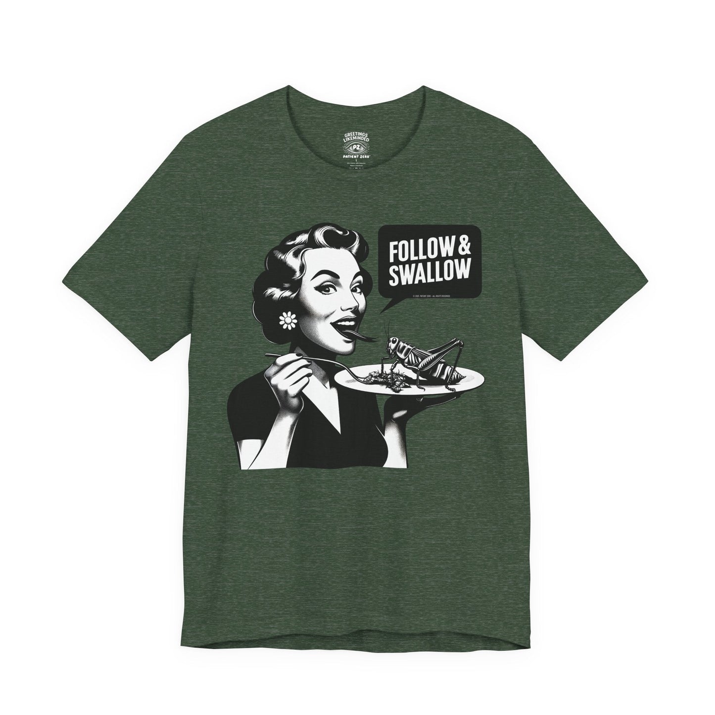 T-Shirt | Follow | Heather Forest