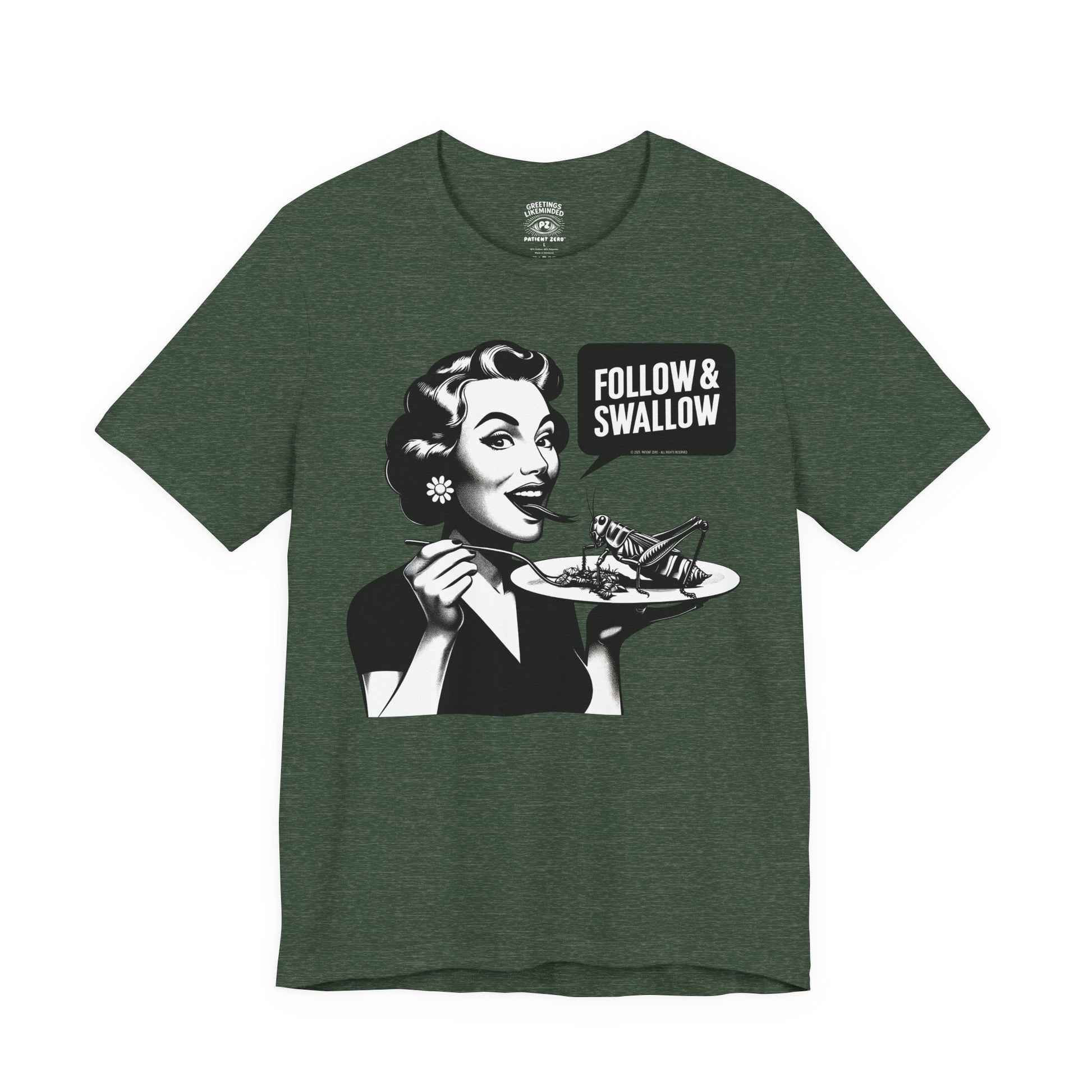 T-Shirt | Follow | Heather Forest