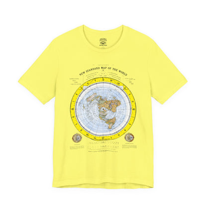 T-Shirt | Gleason's Map | Yellow
