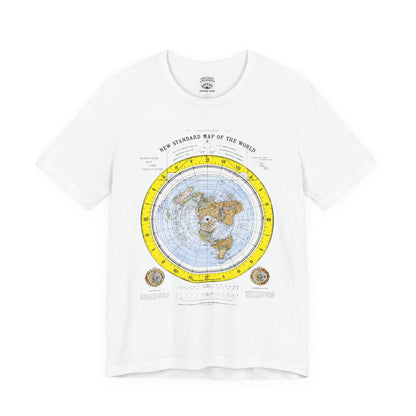 T-Shirt | Gleason's Map | White