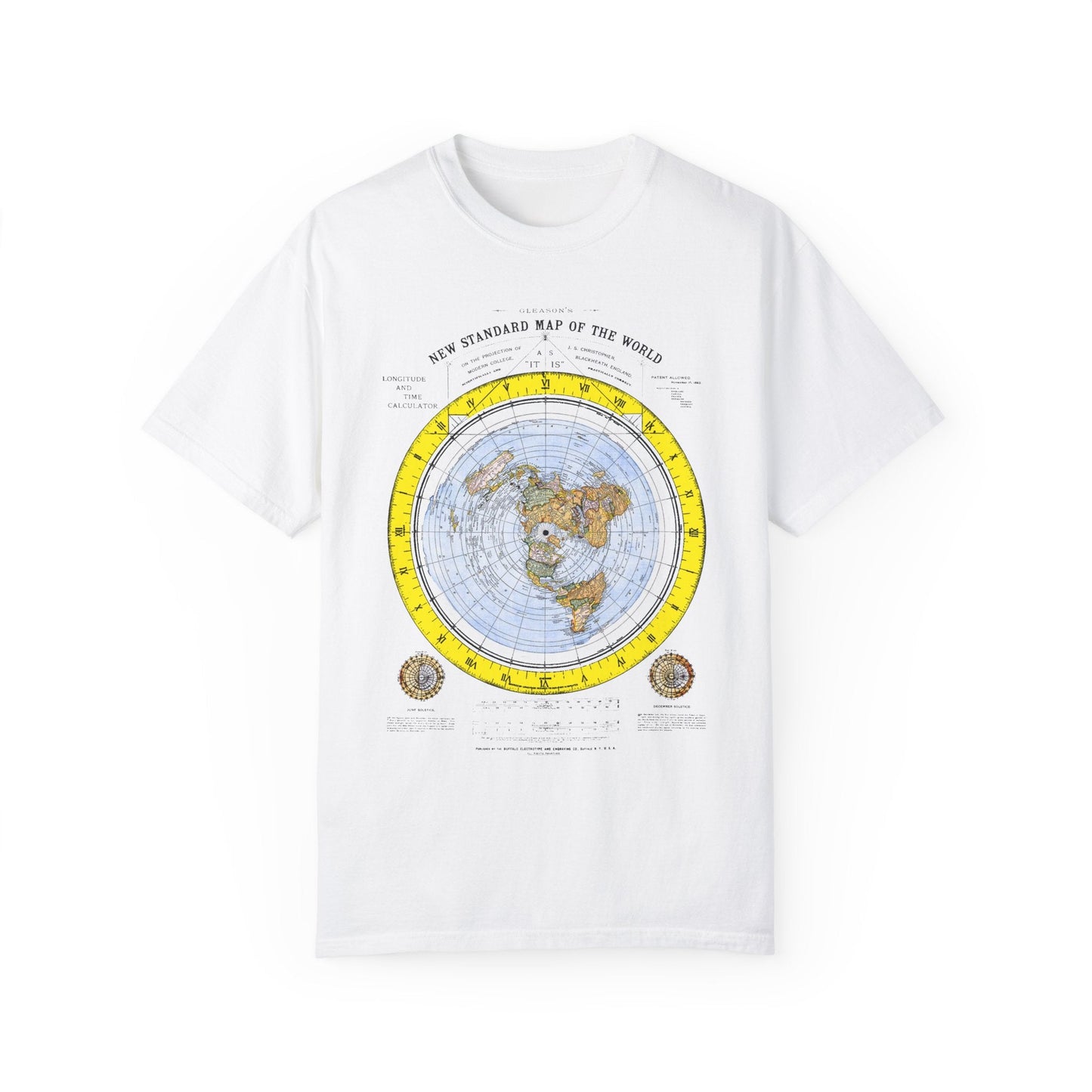 T-Shirt | Gleason's Map