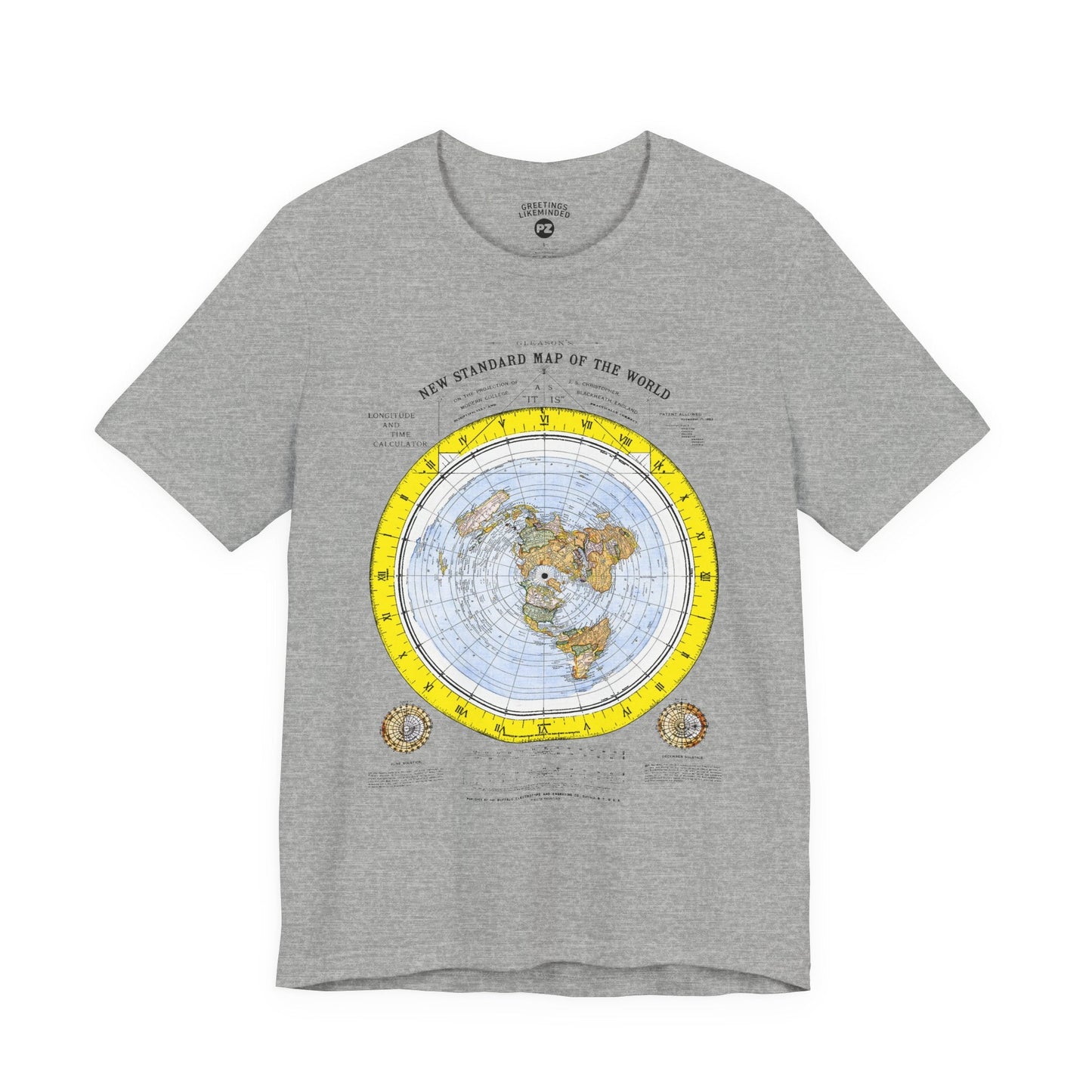 T-Shirt | Gleason's Map