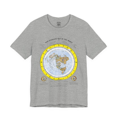 T-Shirt | Gleason's Map | Athletic Heather