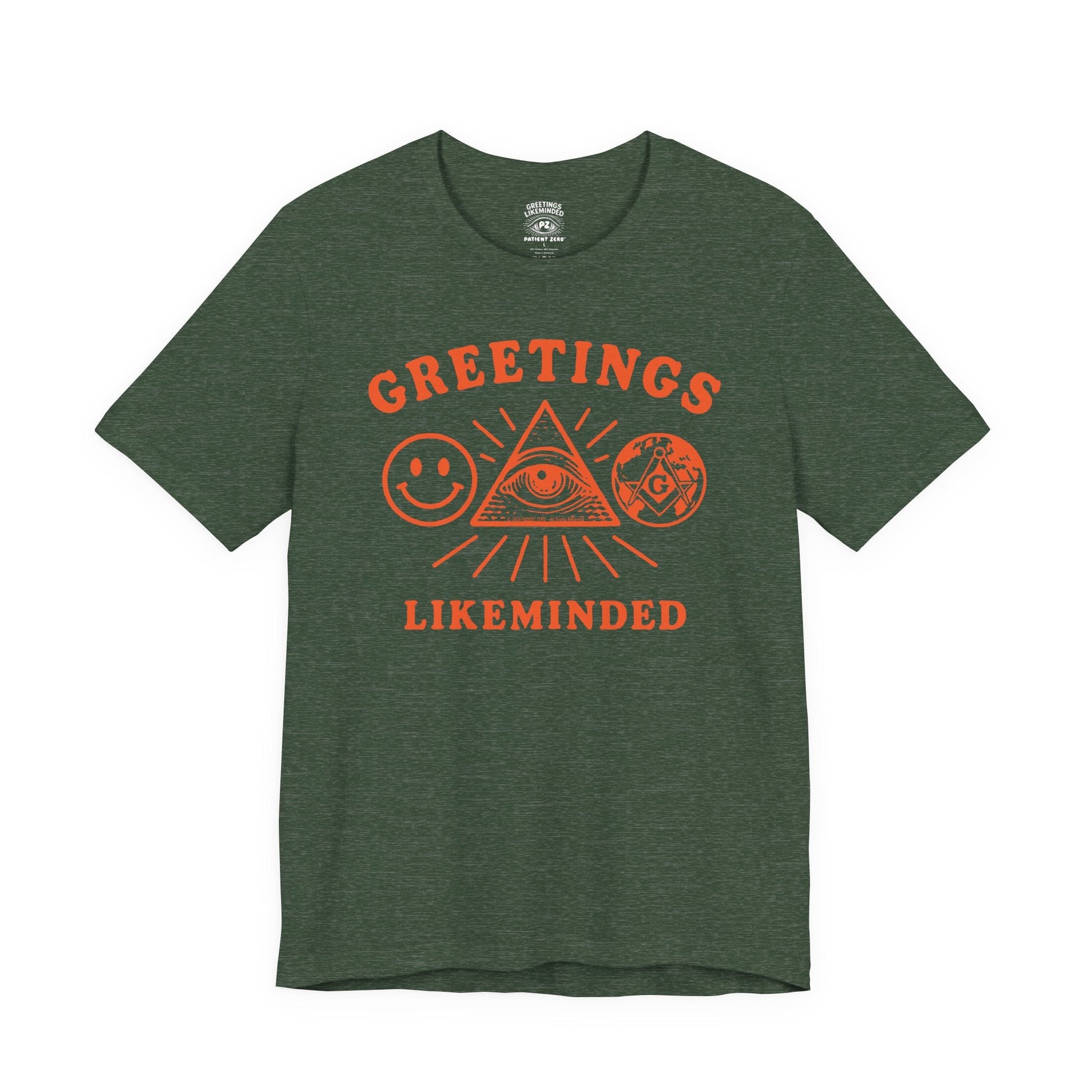 T-Shirt | Greetings Likeminded | Heather Forest