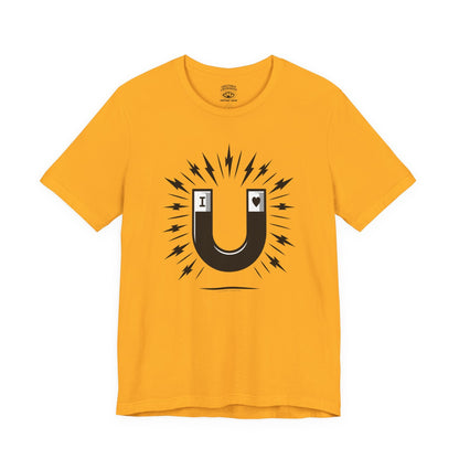 T-Shirt | I ♥ U | Gold