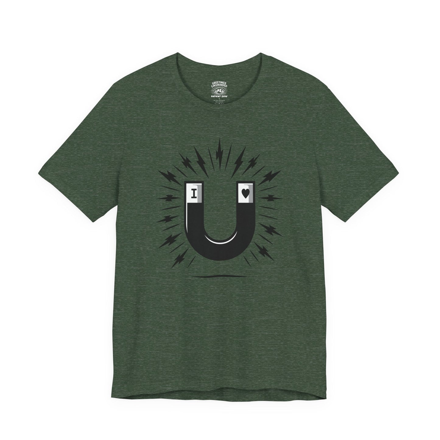 T-Shirt | I ♥ U | Heather Forest