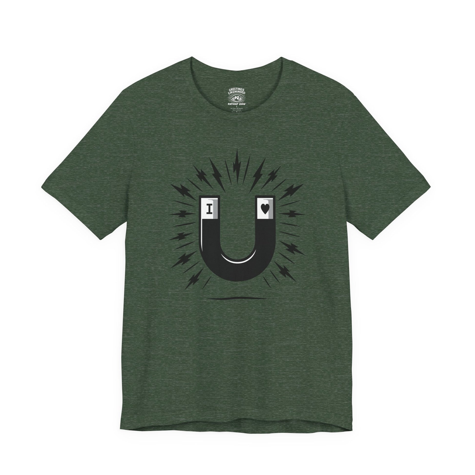 T-Shirt | I ♥ U | Heather Forest