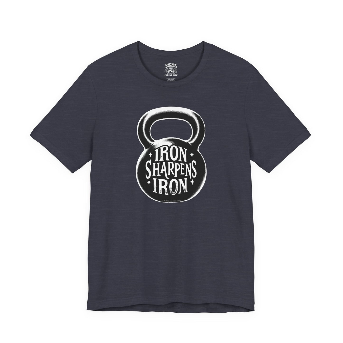 T-Shirt | Iron | Heather Midnight Navy