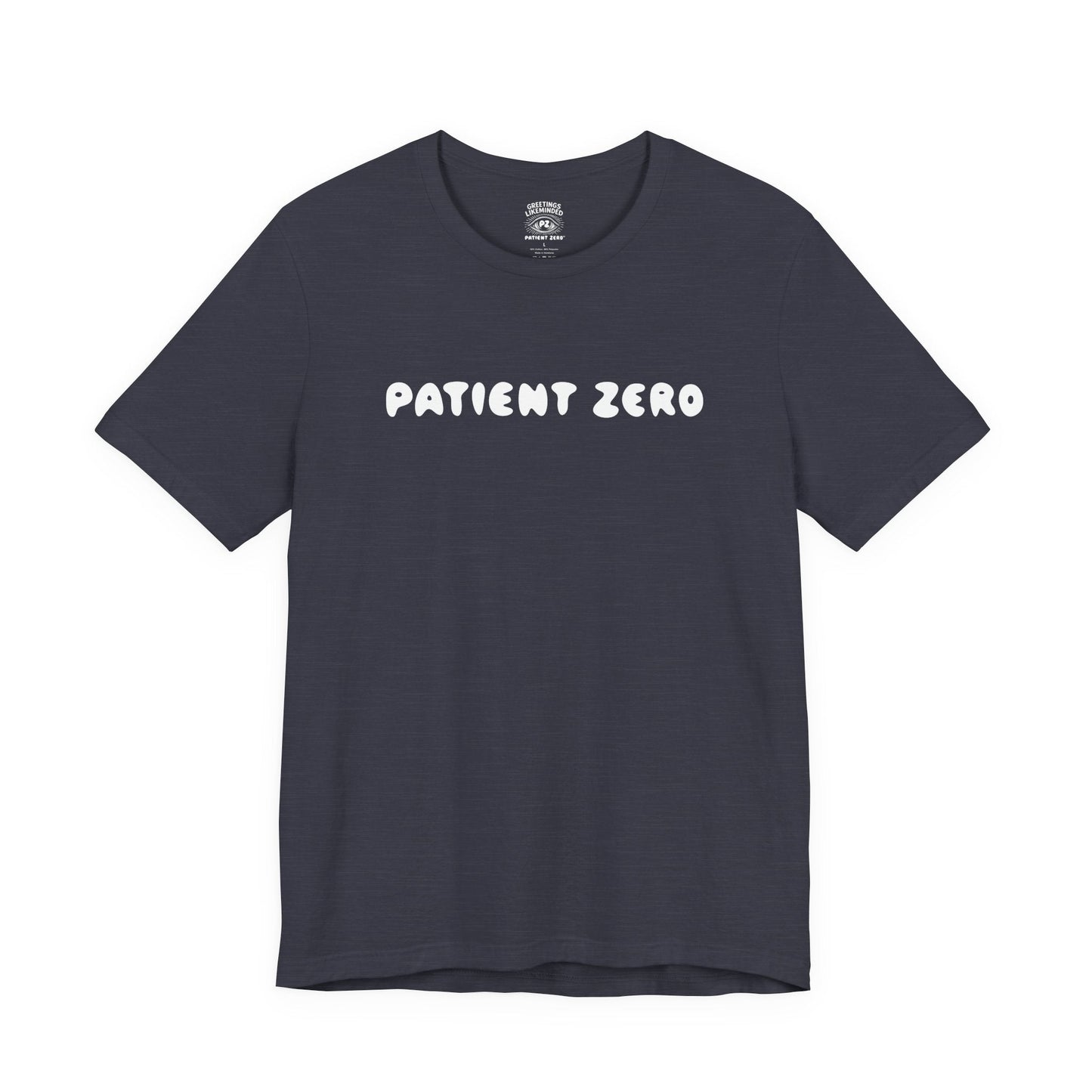T-Shirt | Patient Zero | Heather Midnight Navy