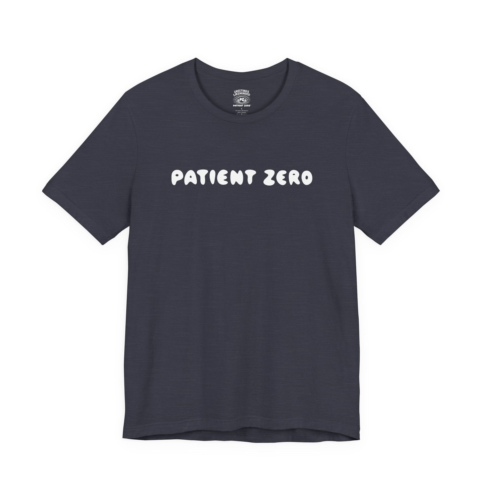 T-Shirt | Patient Zero | Heather Midnight Navy