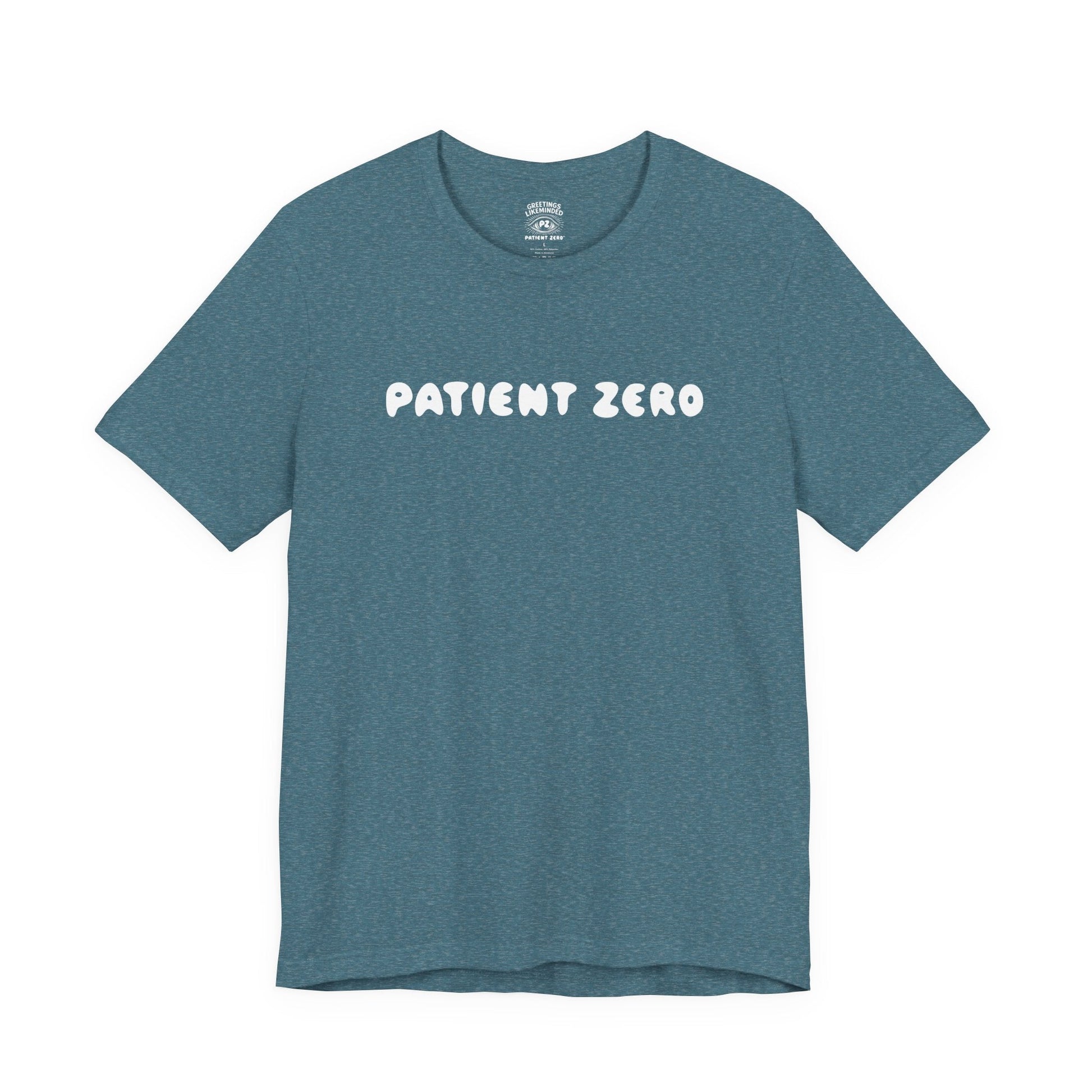 T-Shirt | Patient Zero | Heather Deep Teal