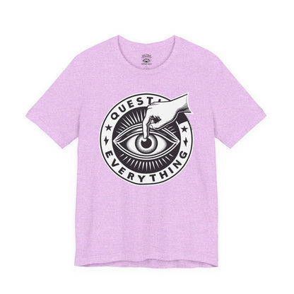 T-Shirt | Question Everrything | Heather Prism Lilac S