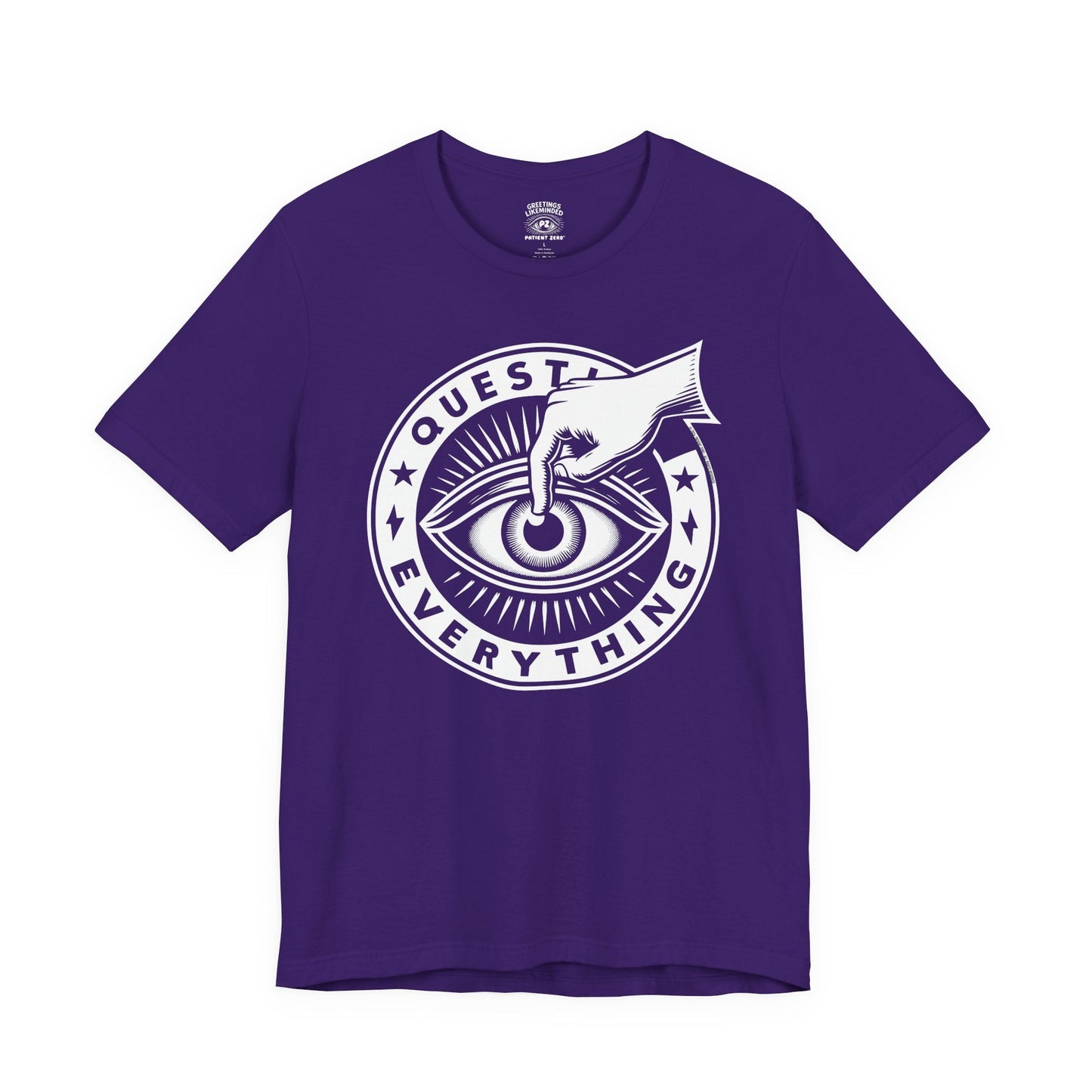 T-Shirt | Question Everrything | Team Purple