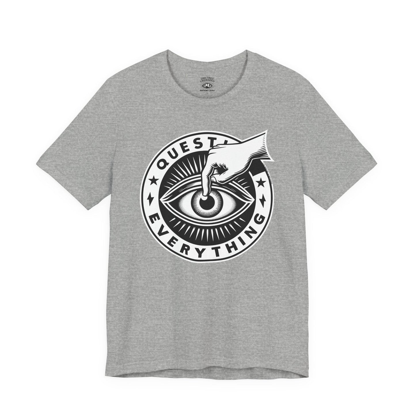 T-Shirt | Question Everrything | Athletic Heather